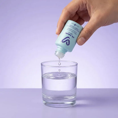 Probiótico líquido con extractos naturales y prebióticos que apoya la calma, la relajación y el equilibrio emocional desde el intestino.
