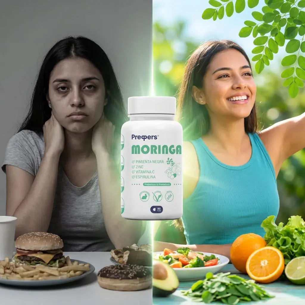 Suplemento natural de uso diario enfocado en apoyar energía, vitalidad y equilibrio metabólico dentro de un estilo de vida saludable.
