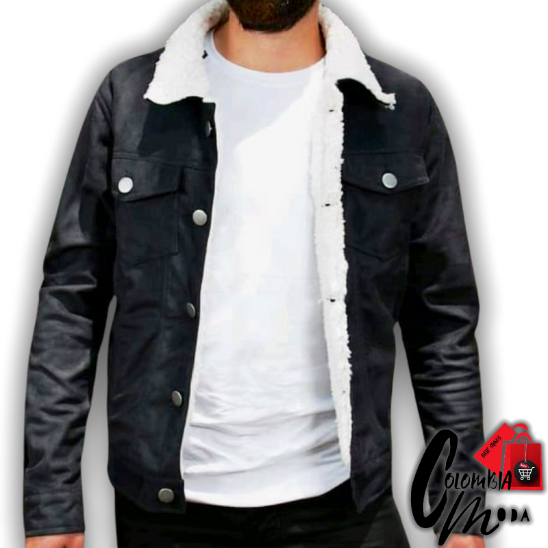 Chaqueta para mujer en gamuza suave con forro ovejero térmico. Disponible en tallas S a XL con envío rápido en Colombia. Ideal para clima fresco.