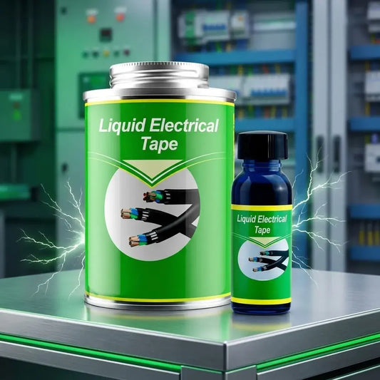 Cinta Líquida Aislante DROPS para cables, empalmes y terminales. Recubrimiento flexible para sellar, aislar y proteger conexiones eléctricas.