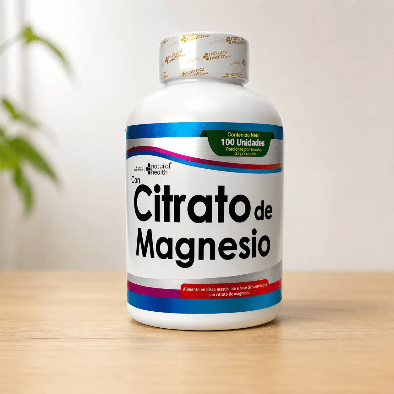 Citrato de Magnesio de alta absorción, suplemento dietario para complementar el bienestar digestivo, muscular, nervioso, energético y el descanso diario.