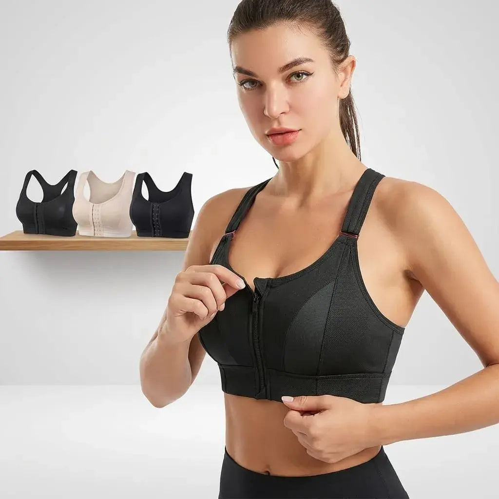 Combo Brasier Postural y Sujetador Deportivo para dama. Prendas cómodas, suaves y transpirables con soporte funcional para uso diario, ejercicio y descanso.