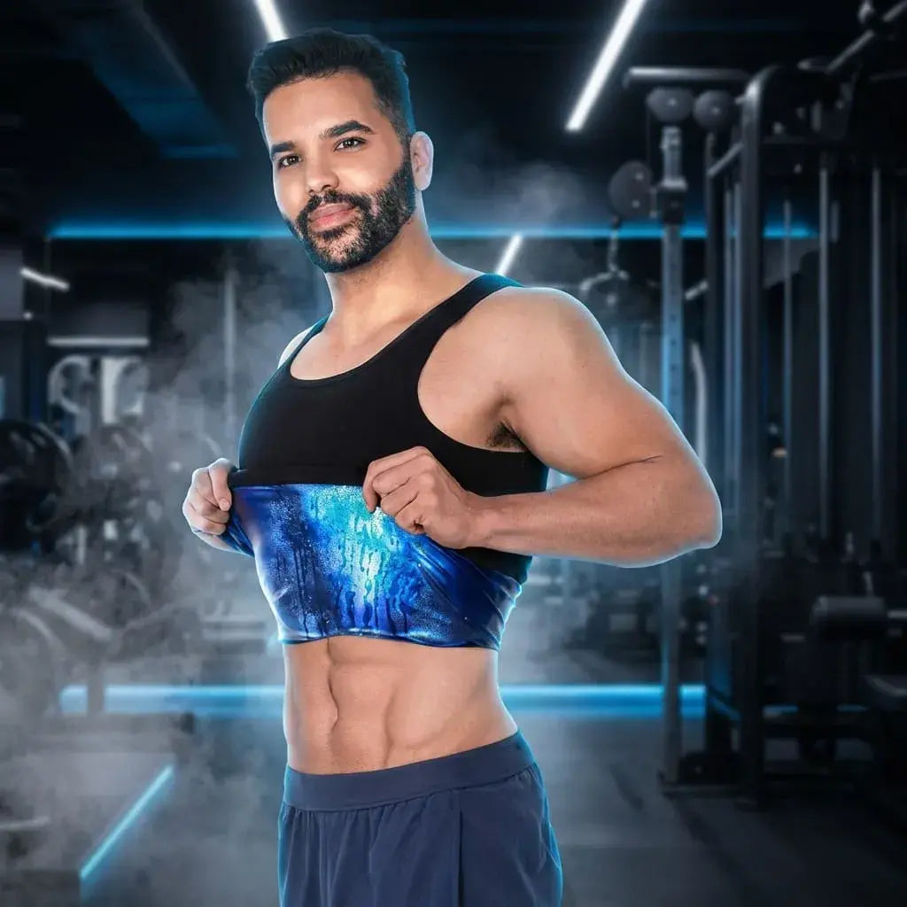 Combo de camisilla térmica Osmotex para hombre con gel corporal 110 g. Ideal para uso diario, entrenamiento, efecto térmico, ajuste cómodo y rutina activa.