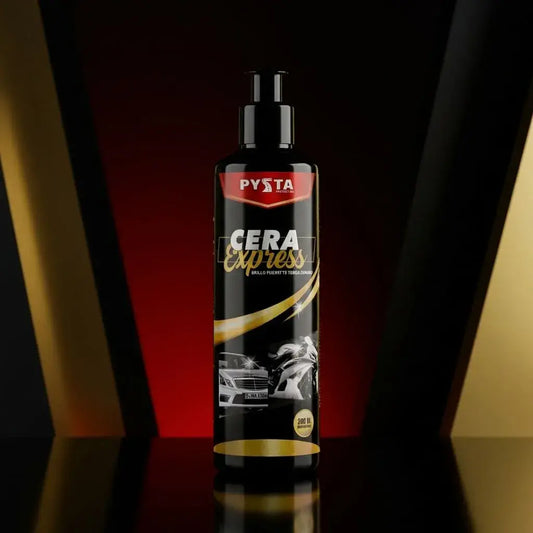 Combo de cera Negro Perfecto y cera express limpiadora para carro y moto, ideal para realzar brillo y proteger la pintura.