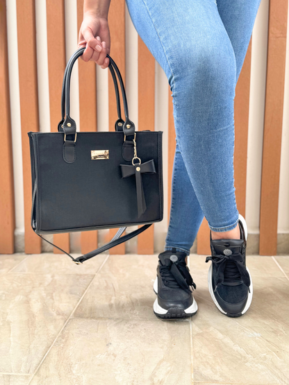 Combo tenis deportivo mujer y bolso Coquette premium con suela expanso ultraliviana. Elegante, cómodo y perfecto para oficina o universidad en Colombia.
