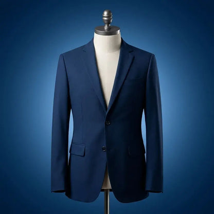 Compra conjunto formal para hombre con blazer, pantalón, camisa y correa en dril prelavado. Disponible en varias tallas, ideal para oficina y eventos en Colombia.