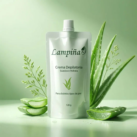 Compra Crema Depilatoria Corporal Lampiña 120 ml para zona íntima y cuerpo. Fácil aplicación y Registro INVIMA NSOC 73962-16CO. Ideal para depilación en casa.