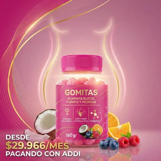 Gomitas Curvy Balance™ para acompañar rutinas diarias de bienestar femenino, postura y activación corporal de forma práctica y agradable.