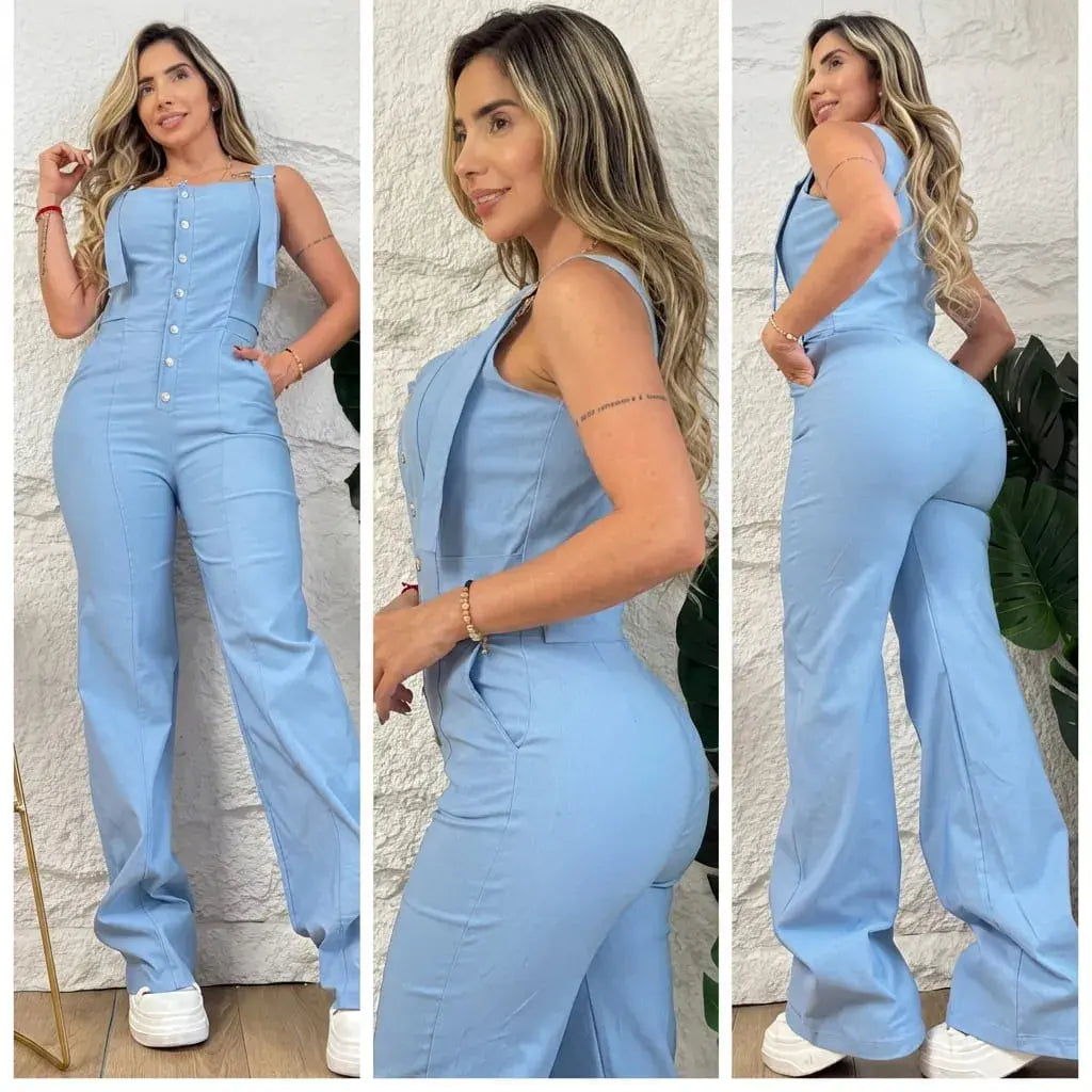Compra enterizo deportivo en bengalina licrada, talla única ajustable a 6, 8 y 10. Moda fitness colombiana cómoda, moderna y con envío rápido.