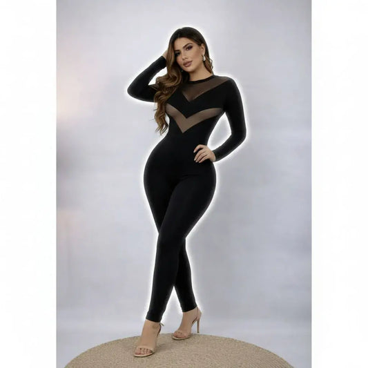 Enterizo femenino en suplex, talla única adaptable a S, M y L. Diseño moderno, cómodo y con envío rápido en Colombia.