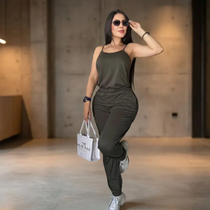 Enterizo para mujer en algodón talla única adaptable de la 8 a la 14. Cómodo, fresco y disponible en variedad de colores y estilos para looks casuales.
