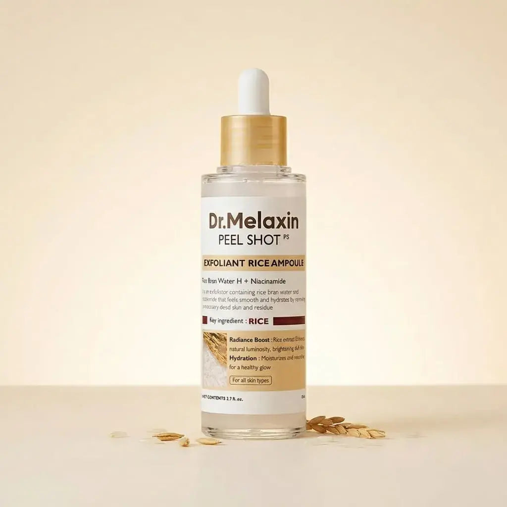Exfoliante facial Peel Shot con arroz blanco que ayuda a renovar la piel y aportar luminosidad con una exfoliación suave.