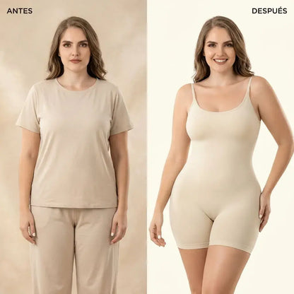 Faja completa para dama que brinda control abdominal y de cintura, cómoda para uso diario y disponible en varias tallas y colores.