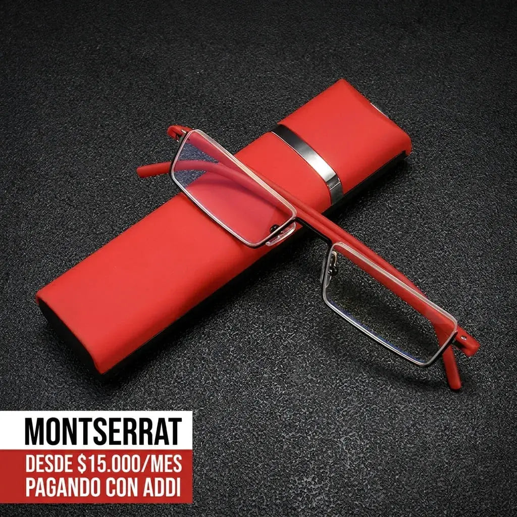 Gafas DROPS con estuche protector, ideales para uso diario, transporte seguro, protección de lentes, montura ligera y almacenamiento práctico.