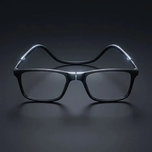 Gafas magnéticas DROPS para adultos con cierre imantado en el puente, diseño ligero y práctico para uso diario, fácil colocación y menor riesgo de pérdida.