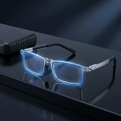 Gafas plegables portátiles DROPS para adultos, compactas, ligeras y fáciles de llevar en bolso, mochila o bolsillo para uso diario, viajes y lectura ocasional.