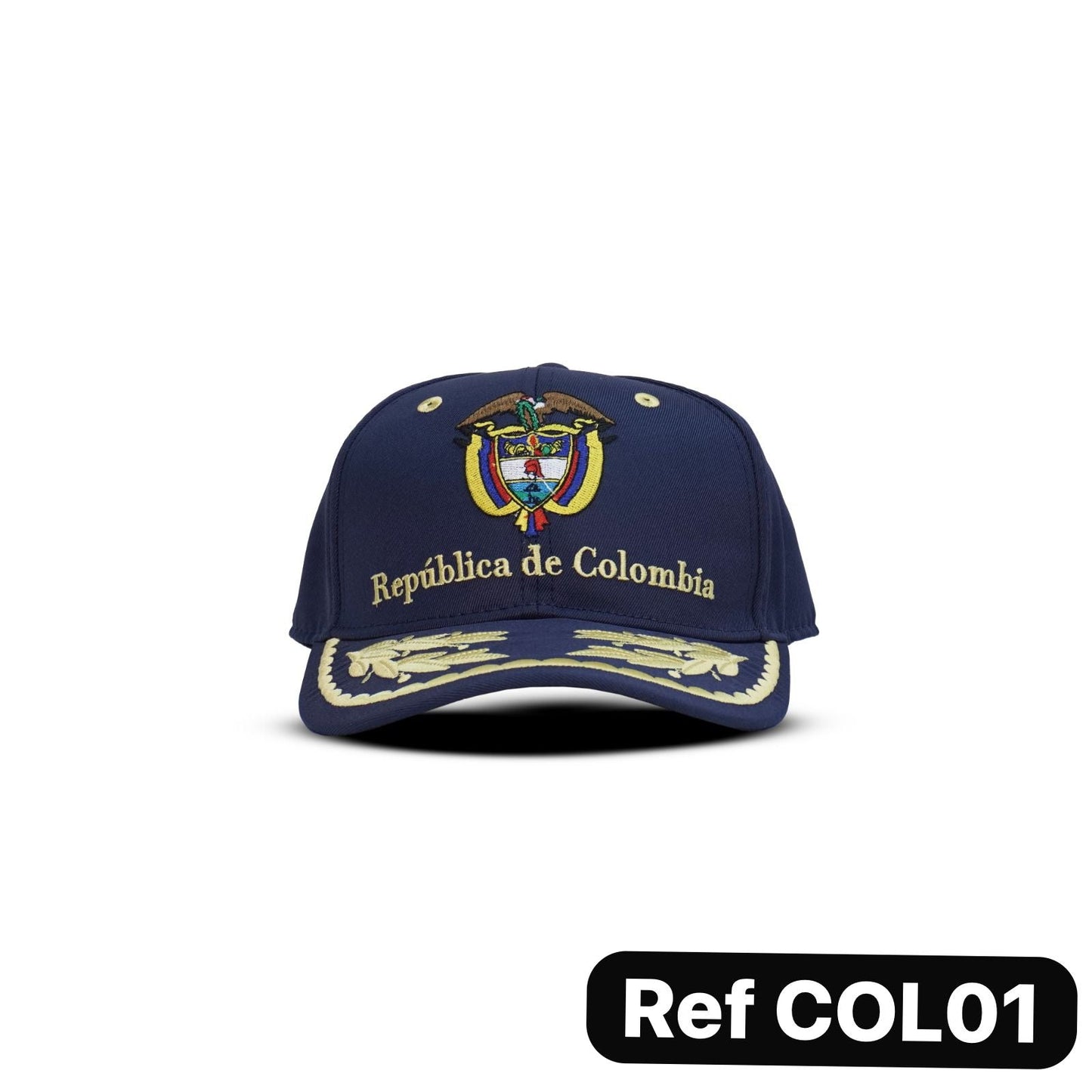 Gorras agropecuarias premium con bordados de alta definición y cierre ajustable. Diseño con identidad campestre y estilo versátil para uso diario en Colombia.