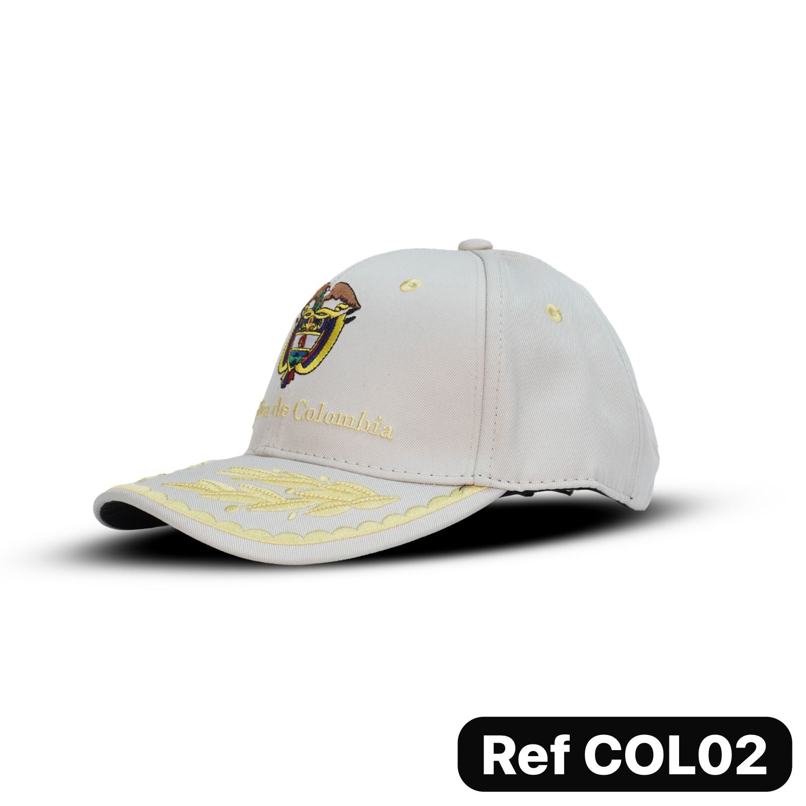 Gorras agropecuarias premium con bordados de alta definición y cierre ajustable. Diseño con identidad campestre y estilo versátil para uso diario en Colombia.