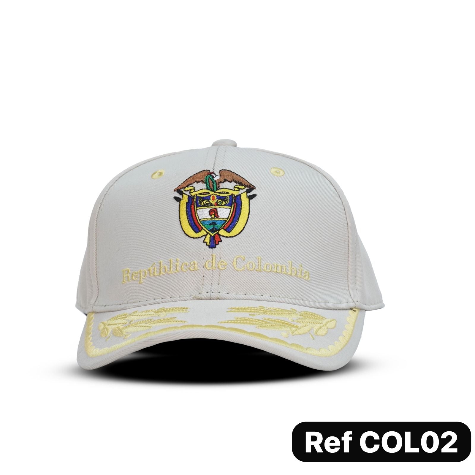 Gorras agropecuarias premium con bordados de alta definición y cierre ajustable. Diseño con identidad campestre y estilo versátil para uso diario en Colombia.