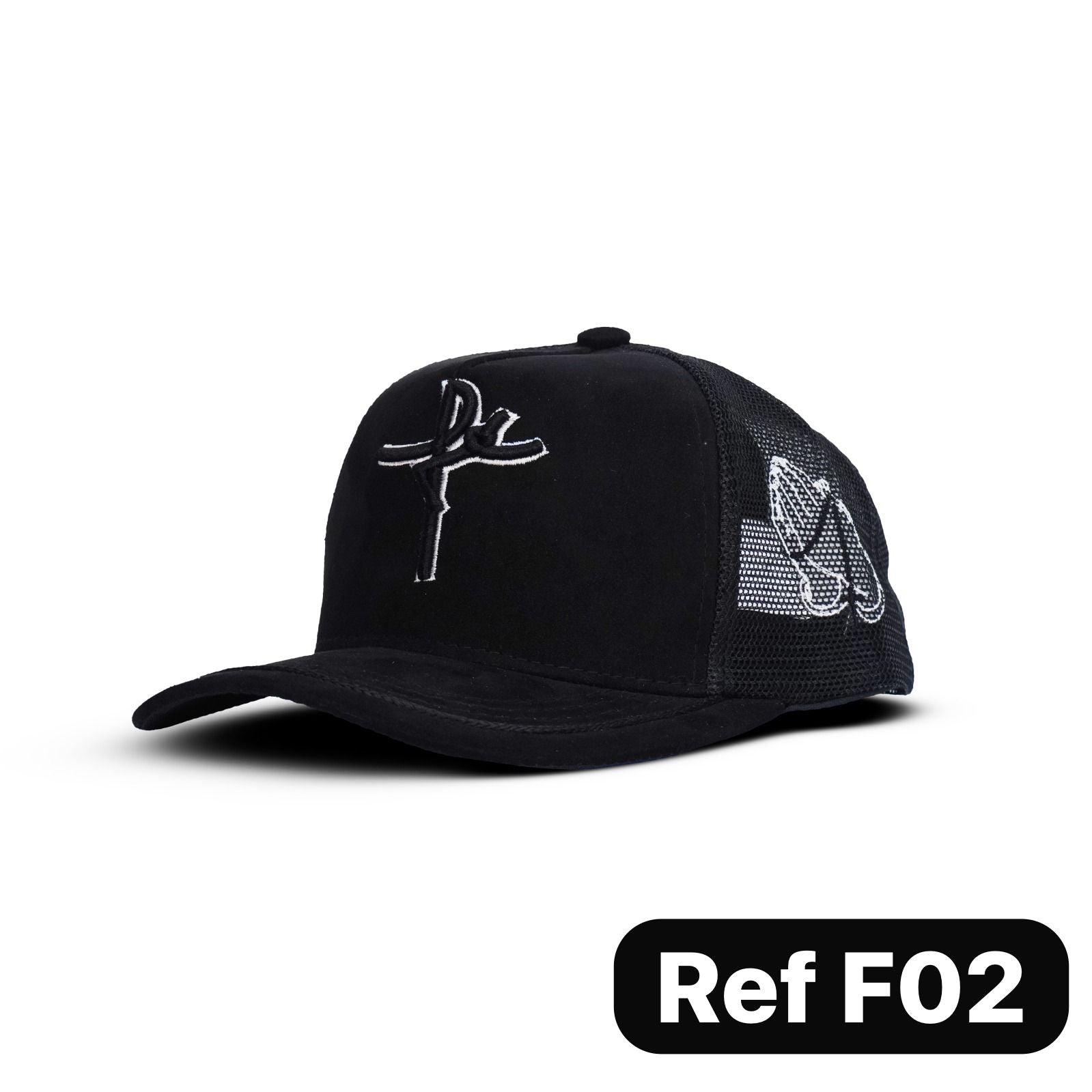 Gorras agropecuarias tipo trucker con malla trasera y cierre snapback ajustable. Frescas, resistentes y perfectas para trabajo en campo o uso diario.