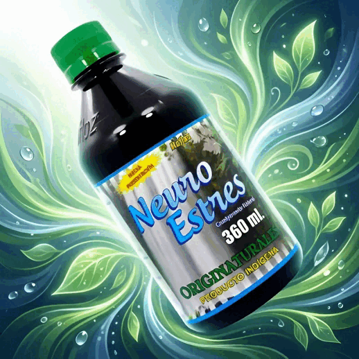 Jarabe natural 360 ml con plantas tradicionales, coadyuvante del sistema nervioso. Producto natural, no es medicamento.