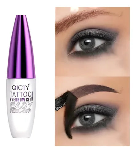 Kit tatuador de cejas con efecto natural y duradero, fácil de aplicar para maquillaje diario.