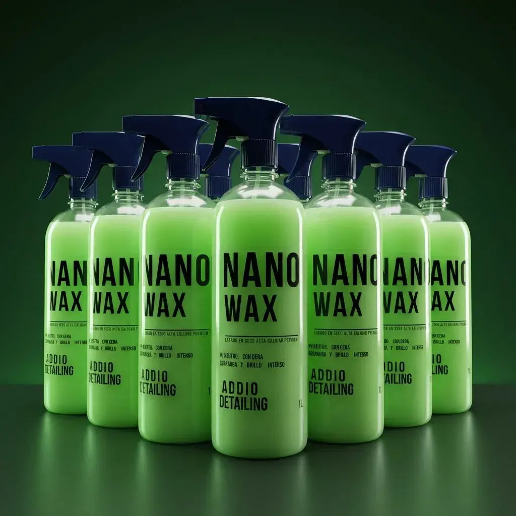 Lavado en seco automotriz 1 litro con cera de carnauba. Limpia, da brillo y protege la pintura sin necesidad de agua. Ideal para mantenimiento rápido.