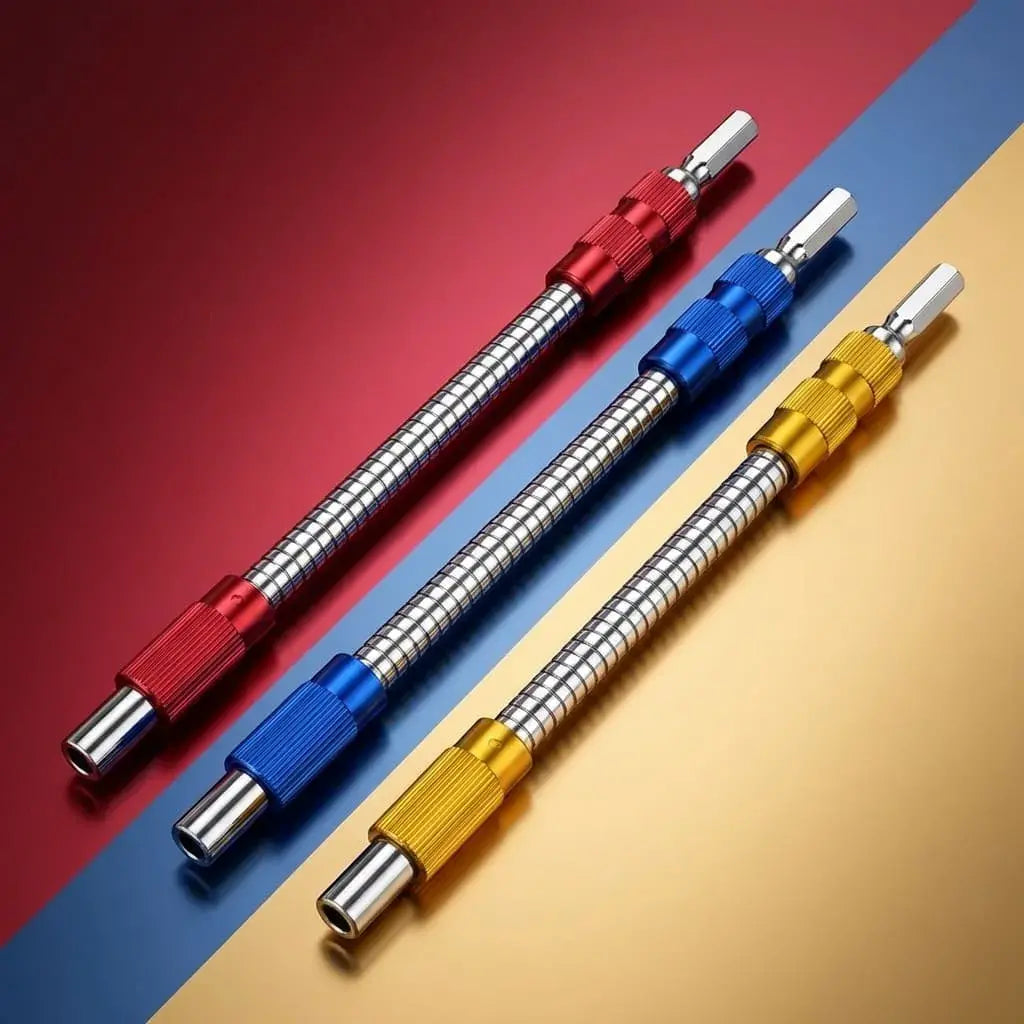 Mandril portabrocas de acero para taladro eléctrico estándar. Ofrece sujeción firme, ajuste rápido y mayor precisión en perforaciones sobre madera, metal y plástico.