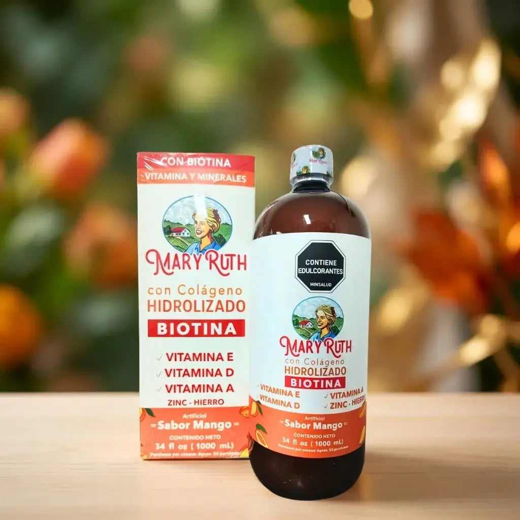 MaryRuth’s Hair Growth con biotina, Lustriva, vitaminas y minerales. INVIMA mantiene una alerta sanitaria para esta referencia por ausencia de registro sanitario en Colombia