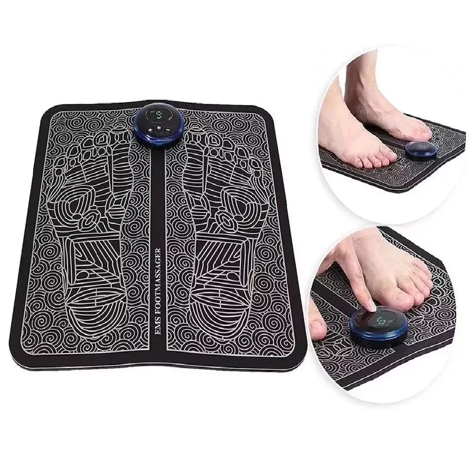 Masajeador de pies de gimnasia pasiva para relajación y descanso en casa. Diseño práctico, fácil de usar y cómodo para uso diario.