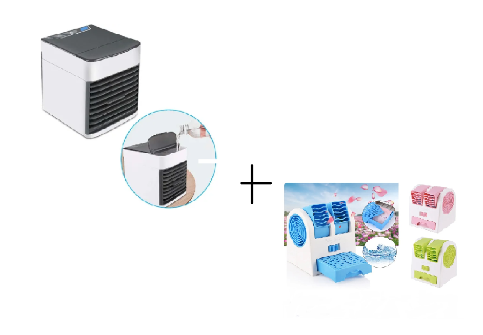 Mini ventilador humidificador portátil USB con función de ventilación y humidificación ligera. Diseño compacto para refrescar espacios personales en hogar, oficina, escritorio y viajes.