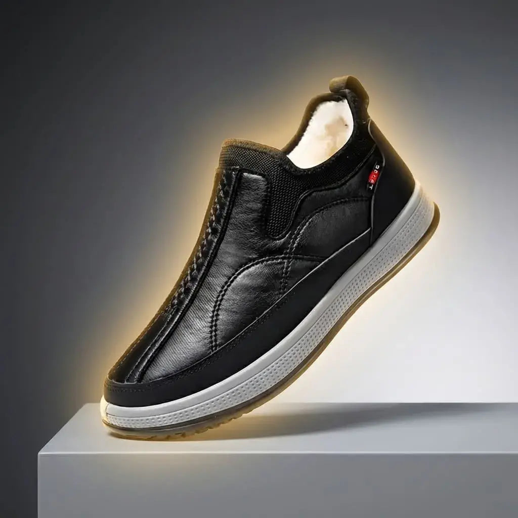 Mocasín Thermotrek™ para hombre con diseño moderno, ajuste cómodo y sensación de frescura diaria, incluye guía digital Camina sin dolor.