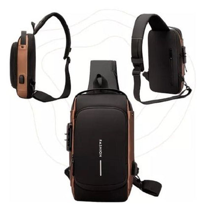 Compra mochila antirrobo con puerto USB, diseño seguro y multifuncional con compartimentos amplios ideal para trabajo, estudio y viajes.
