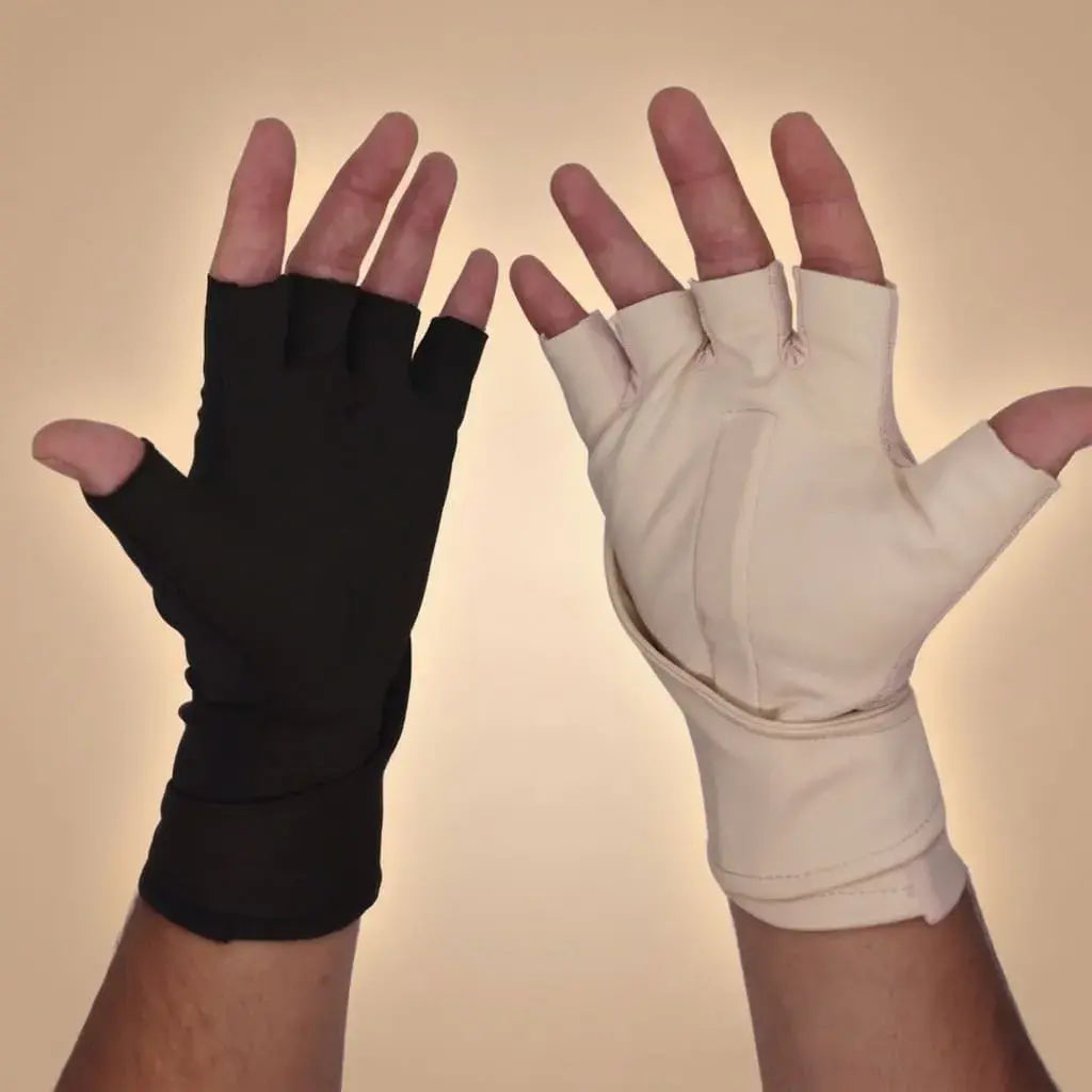 Muñequera con Férula Ajustable para soporte de mano y muñeca. Diseño ergonómico con platina removible, correa ajustable, tela transpirable y uso diario o nocturno.