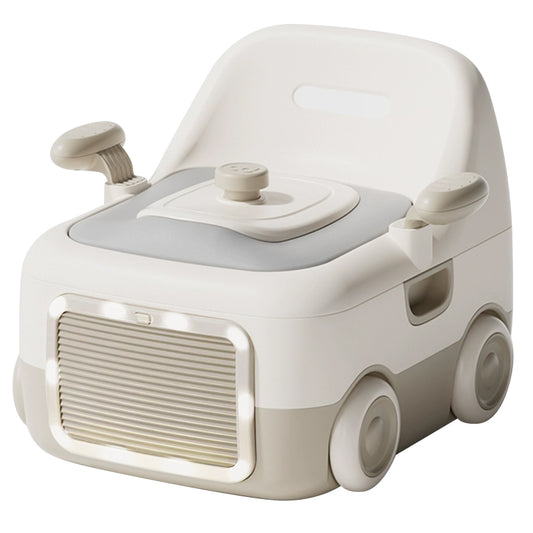 Orinal infantil de entrenamiento para niños con diseño ergonómico, base antideslizante y sistema de limpieza fácil. Ideal para aprendizaje del baño en casa o viajes.