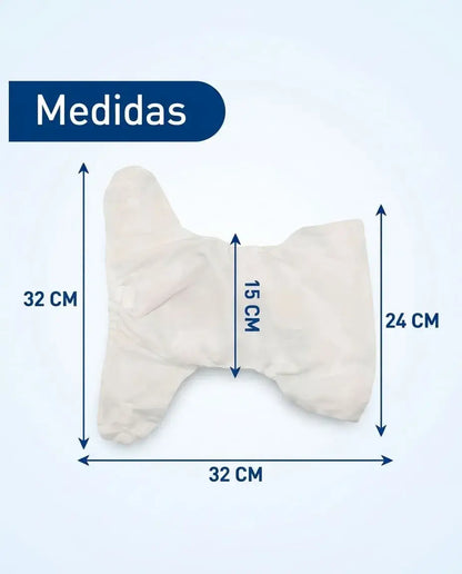 Pañal de tela lavable y ajustable para bebés de 4 a 15 kg, con inserto absorbente de microfibra, exterior impermeable y diseño reutilizable.