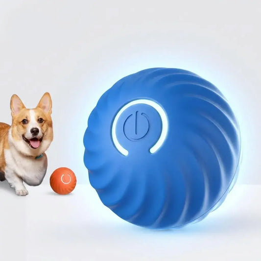 Pelota automática interactiva para perros, recargable por USB. Juguete antiestrés que estimula el ejercicio y la diversión en casa.