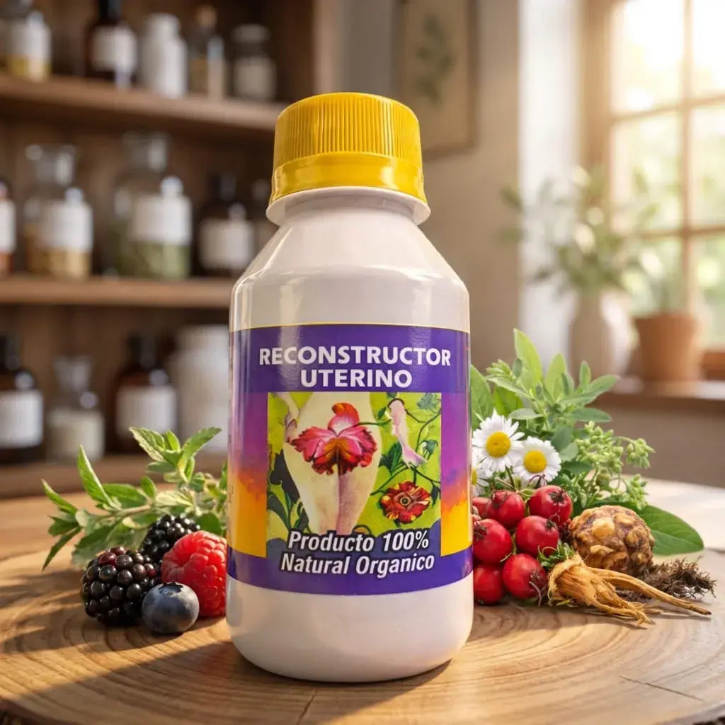Reconstructor Uterino Naturavis, producto homeopático de venta libre para acompañar el bienestar uterino, el equilibrio ginecológico y el cuidado natural femenino.
