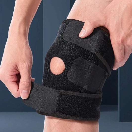 Rodillera de Compresión DROPS REF 2 para soporte de rodilla en ejercicio, entrenamiento y uso diario. Diseño ergonómico, flexible y cómodo.