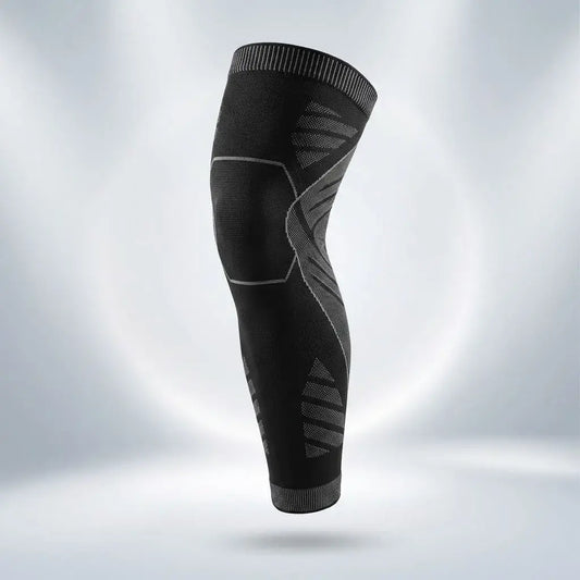 Rodillera de compresión con soporte ajustable y material transpirable. Ideal para deporte, entrenamiento y uso diario con ajuste seguro y cómodo.