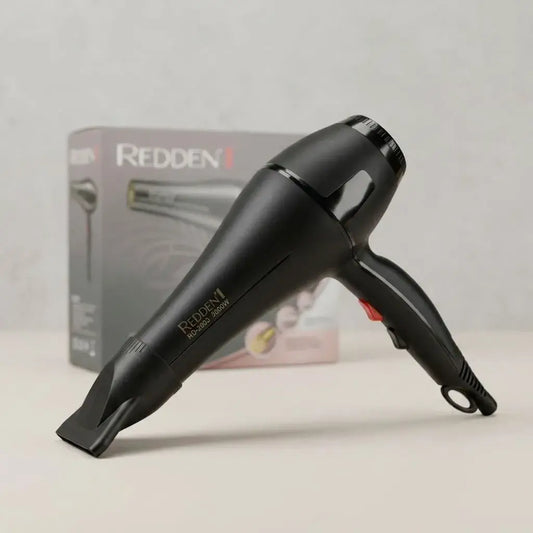 Secador de cabello Keratin Protect con tecnología ThermoProtect, flujo de aire potente y secado rápido. Ideal para uso doméstico intensivo y profesional ligero.