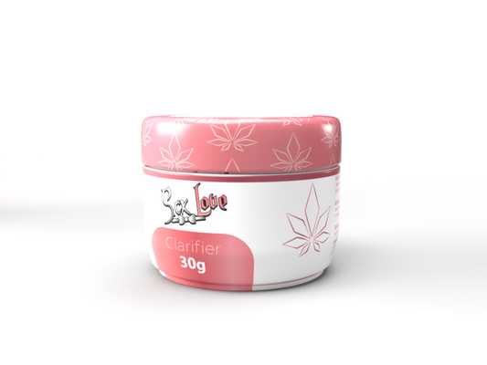 Sex Love Clarifier Crema Despigmentante 30 g para rostro y cuerpo. Textura ligera, hidratante y no grasa para ayudar a mejorar visualmente el tono de la piel.