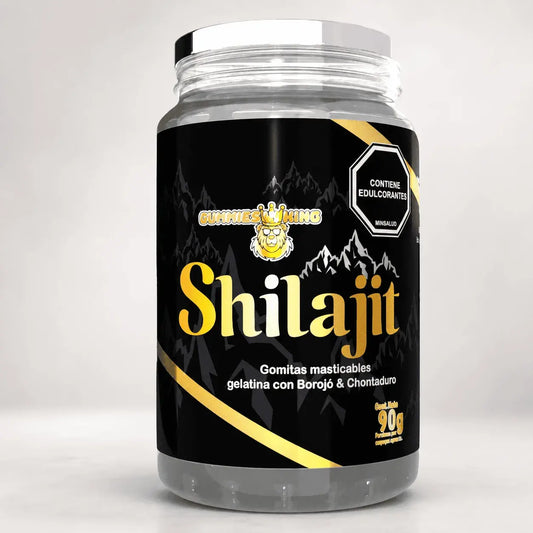 Shilajit Gummies 30 gomitas naturales para complementar energía, vitalidad y bienestar diario.