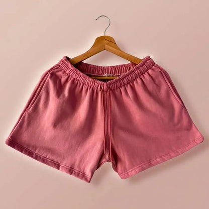 Short deportivo en algodón perchado importado gramaje 220, suave, fresco y resistente, ideal para deporte, descanso y uso diario en Colombia.