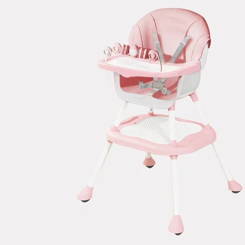 Silla comedor 3 en 1 para bebé con bandeja doble, escritorio y ruedas. Segura, versátil y evolutiva para uso de 6 meses a 8 años.