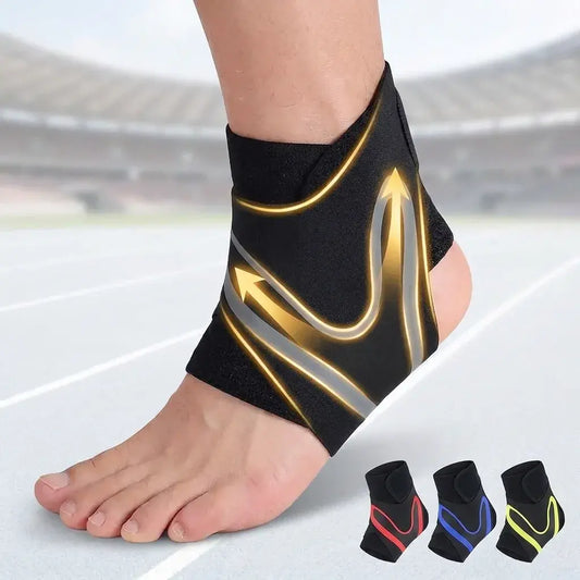 Soporte ortopédico Tryxwrap ajustable para pie, tobillo, fascia plantar y tendón de Aquiles. Diseño cómodo, transpirable y apto para uso diario o deportivo.
