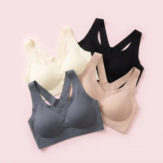Sostén para dama con tela suave transpirable, tirantes ajustables y soporte cómodo para uso diario. Diseño femenino, práctico y confortable.