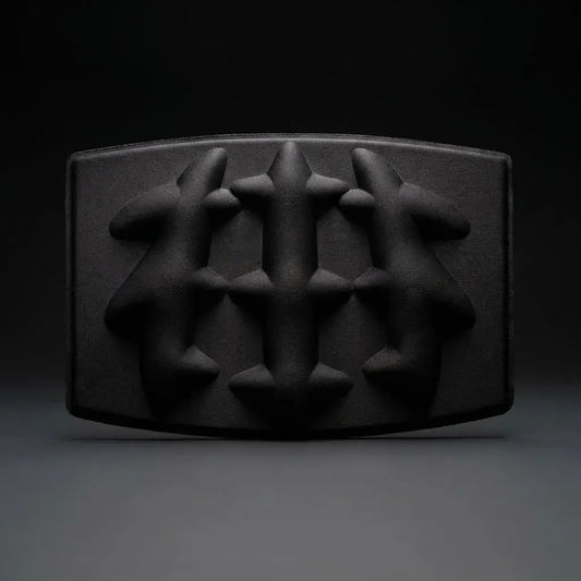 Tabla marcadora abdominal anatómica para soporte postural temporal y efecto visual de definición en rutinas estéticas corporales. Accesorio práctico y cómodo.
