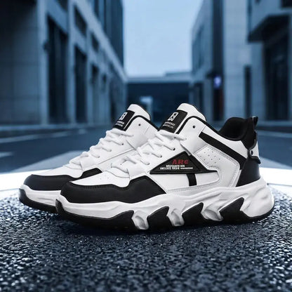 Tenis AMG para hombre importados con exterior en base cuero y suela EVA. Diseño casual y cómodo disponible en tallas EUR 40 a 44.