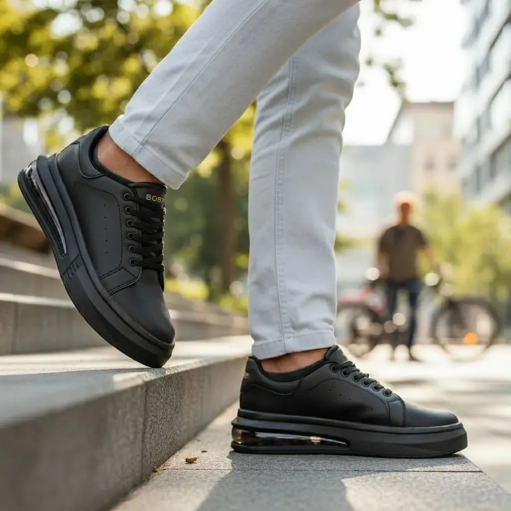 Tenis Bolicheros McQueen para Caballero. Calzado deportivo casual cómodo, resistente y amortiguado con material sintético y suela inyectada para uso diario.